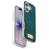 Onegif  İphone 17 Bright Simli Kapak - Koyu Yeşil