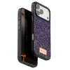 Onegif  İphone 17 Pro Max Bright Simli Kapak - Derin Mor