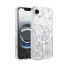 Onegif  İphone 17e Misk Simli Magsafe Kapak - Desen 2