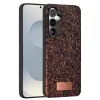 Onegif Samsung Galaxy S25 Plus Bright Simli Kapak - Derin Mor