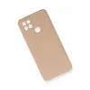 Oppo A15 Kılıf Nano İçi Kadife Silikon - Pudra