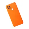 Oppo A15 Kılıf Nano İçi Kadife Silikon - Turuncu