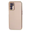 Oppo A16 Kılıf Volet Silikon - Pembe