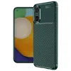 Oppo A60 Kılıf Auto Focus Karbon Kapak - Koyu Yeşil