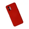 Oppo A96 Kılıf Nano İçi Kadife Silikon - Kırmızı