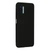 Oppo A96 Kılıf Nano İçi Kadife Silikon - Siyah