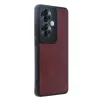 Oppo Reno 11f Kılıf Aras Deri Kapak - Bordo