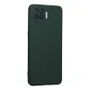 Oppo Reno 4 Lite Kılıf Nano İçi Kadife Silikon - Koyu Yeşil