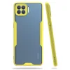 Oppo Reno 4 Lite Kılıf Platin Silikon - Sarı