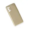 Oppo Reno 5 Kılıf First Silikon - Gold
