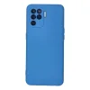 Oppo Reno 5 Lite Kılıf Nano İçi Kadife Silikon - Mavi