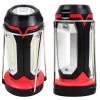 P-8801 Şarjlı Katlanabilir 3xcob Led+ 3w Led Çok Fonksiyonlu Kamp Feneri