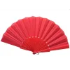 Plastik Kumaş Yelpaze 12li Kırmızı
