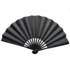 Plastik Kumaş Yelpaze 12li Siyah