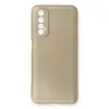 Realme 7 Kılıf First Silikon - Gold