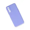 Realme 7 Kılıf First Silikon - Lila