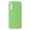 Realme 7 Kılıf First Silikon - Yeşil