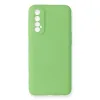 Realme 7 Kılıf First Silikon - Yeşil