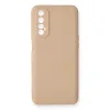 Realme 7 Kılıf Nano İçi Kadife Silikon - Pudra