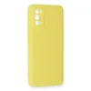 Realme 7 Pro Kılıf Nano İçi Kadife Silikon - Sarı