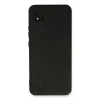 Realme C11 2021 Kılıf Nano İçi Kadife Silikon - Siyah