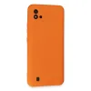 Realme C11 2021 Kılıf Nano İçi Kadife Silikon - Turuncu