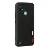 Realme C21 Kılıf Loop Deri Silikon - Siyah