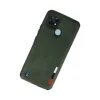 Realme C21 Kılıf Loop Deri Silikon - Yeşil