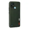 Realme C21 Kılıf Loop Deri Silikon - Yeşil