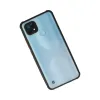 Realme C21 Kılıf Miami Şeffaf Silikon - Siyah