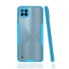 Realme C21 Kılıf Platin Silikon - Mavi