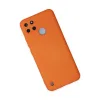 Realme C25y Kılıf Nano İçi Kadife Silikon - Turuncu