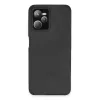 Realme C35 Kılıf Loop Deri Silikon - Siyah