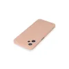 Realme C35 Kılıf Nano İçi Kadife Silikon - Pudra