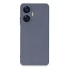 Realme C55 Kılıf Nano İçi Kadife Silikon - Gri