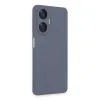 Realme C55 Kılıf Nano İçi Kadife Silikon - Gri