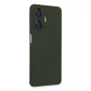 Realme C55 Kılıf Nano İçi Kadife Silikon - Koyu Yeşil