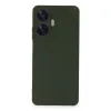 Realme C55 Kılıf Nano İçi Kadife Silikon - Koyu Yeşil