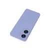 Realme C55 Kılıf Nano İçi Kadife Silikon - Lila