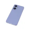Realme C55 Kılıf Nano İçi Kadife Silikon - Lila
