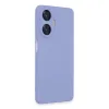 Realme C55 Kılıf Nano İçi Kadife Silikon - Lila