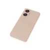 Realme C55 Kılıf Nano İçi Kadife Silikon - Pudra