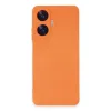 Realme C55 Kılıf Nano İçi Kadife Silikon - Turuncu