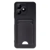 Realme Note 50 4g Kılıf Kelvin Kartvizitli Silikon - Siyah