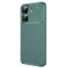 Realme Note 60 Kılıf Auto Focus Karbon Kapak - Koyu Yeşil