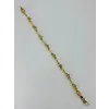 Renk  Pirinç Cm Bileklik 17+2 Cm  - Kbl0483