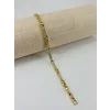Renk  Pirinç Cm Bileklik 17+2 Cm  - Kbl0485