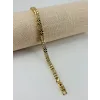Renk  Pirinç Cm Bileklik 17+2 Cm  - Kbl0486