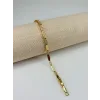 Renk  Pirinç Cm Bileklik 17+2 Cm  - Kbl0519
