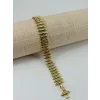 Renk  Pirinç Cm Bileklik 17+2 Cm  - Kbl0541
